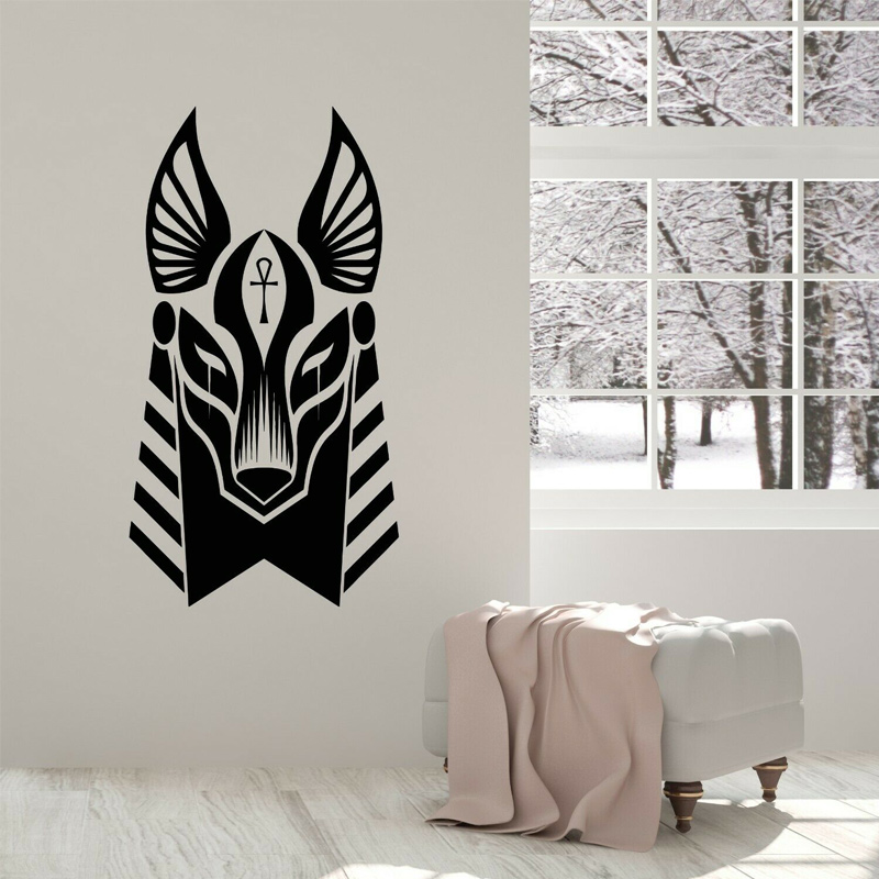 Stiker Dinding Kepala Dewa Mes - Home Decor Egypt ulasan dan harga