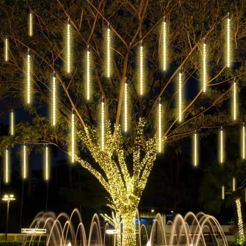 30/50CM LED Meteor hujan lampu - Home Decor Fallout 4 ulasan dan harga