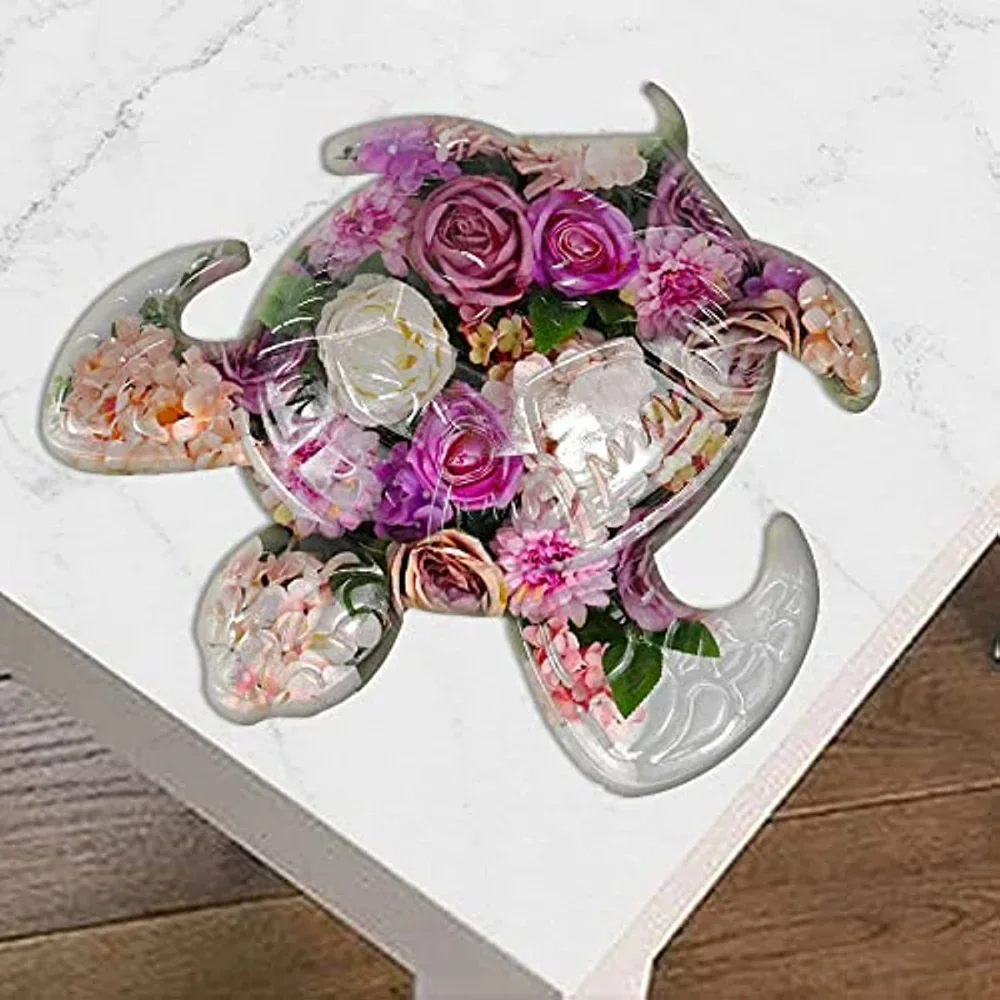 Penyu Laut Epoksi Resin Siliko - Home Decor Nautical ulasan dan harga