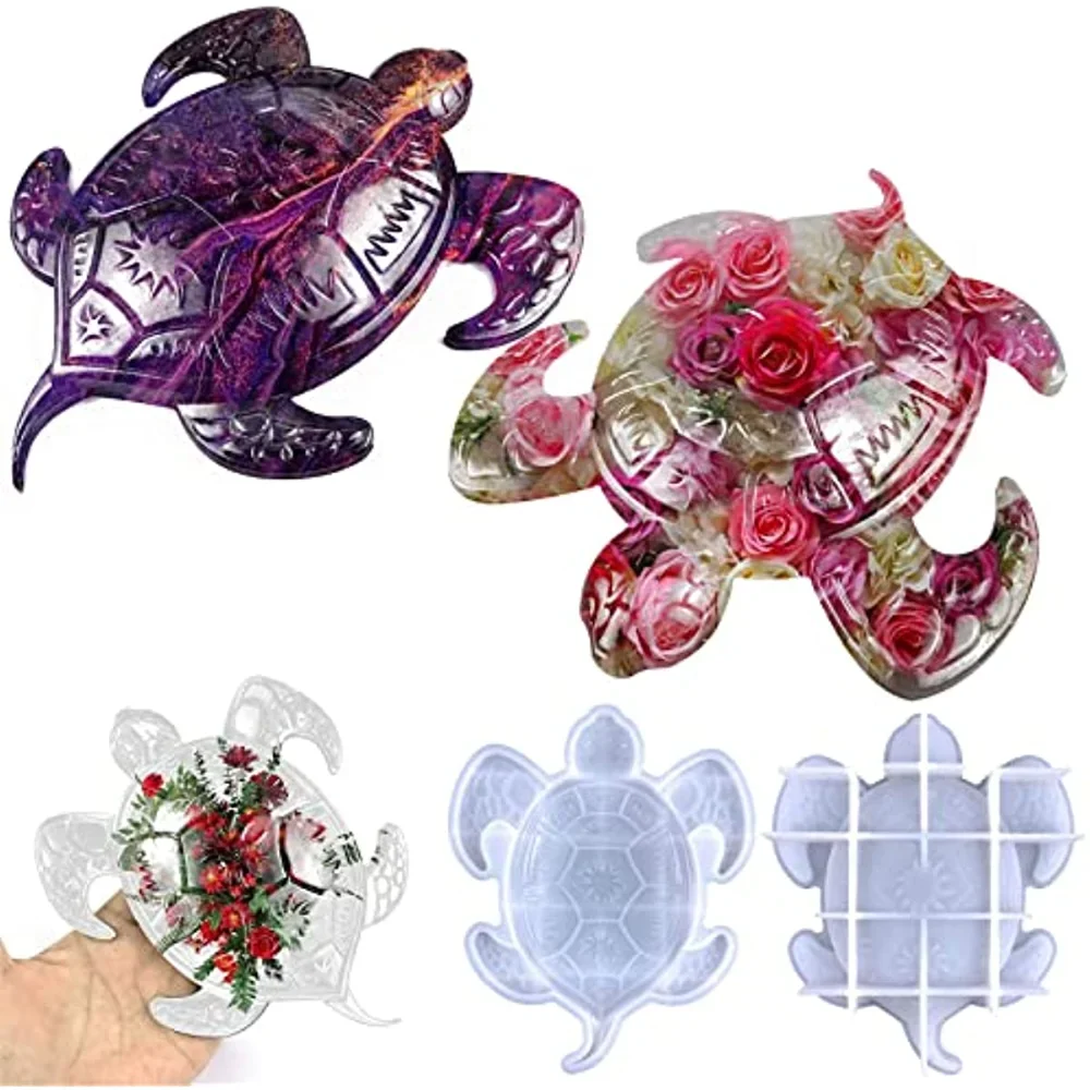 Penyu Laut Epoksi Resin Siliko - Home Decor Nautical ulasan dan harga