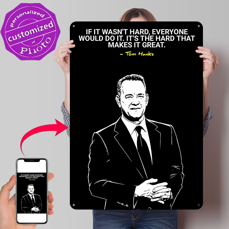 Kutipan Tom Hanks tentang Kerj - Home Decor Quotes On Wall ulasan dan harga