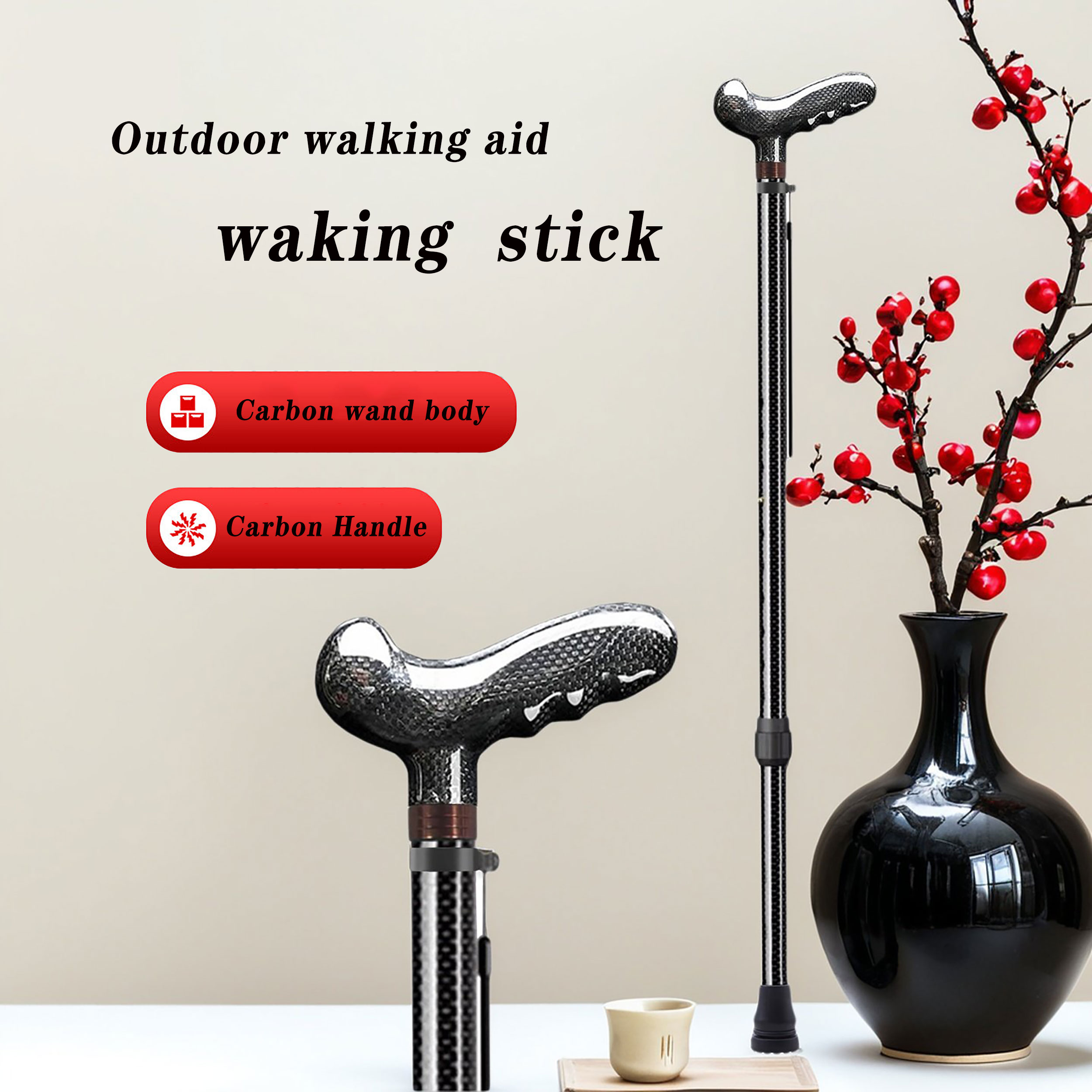 Tongkat Teleskopik Serat Karbo - Home Decor Fallout 4 ulasan dan harga