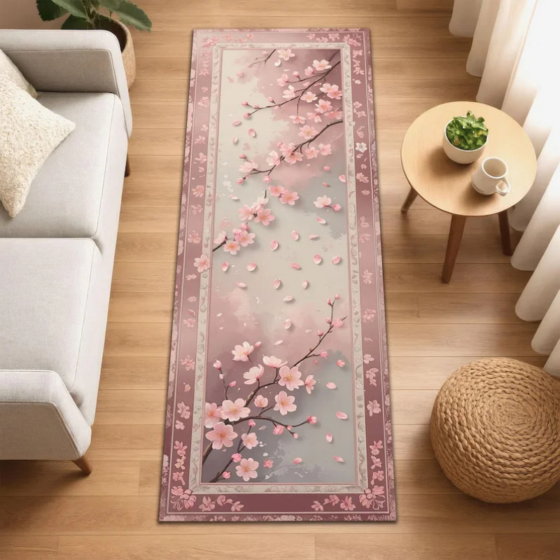 Karpet Lorong VIKAMA Motif Bun - Home Decor Japandi Style ulasan dan harga