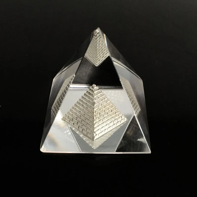 Patung Piramida Mesir Kristal  - Home Decor Egypt ulasan dan harga