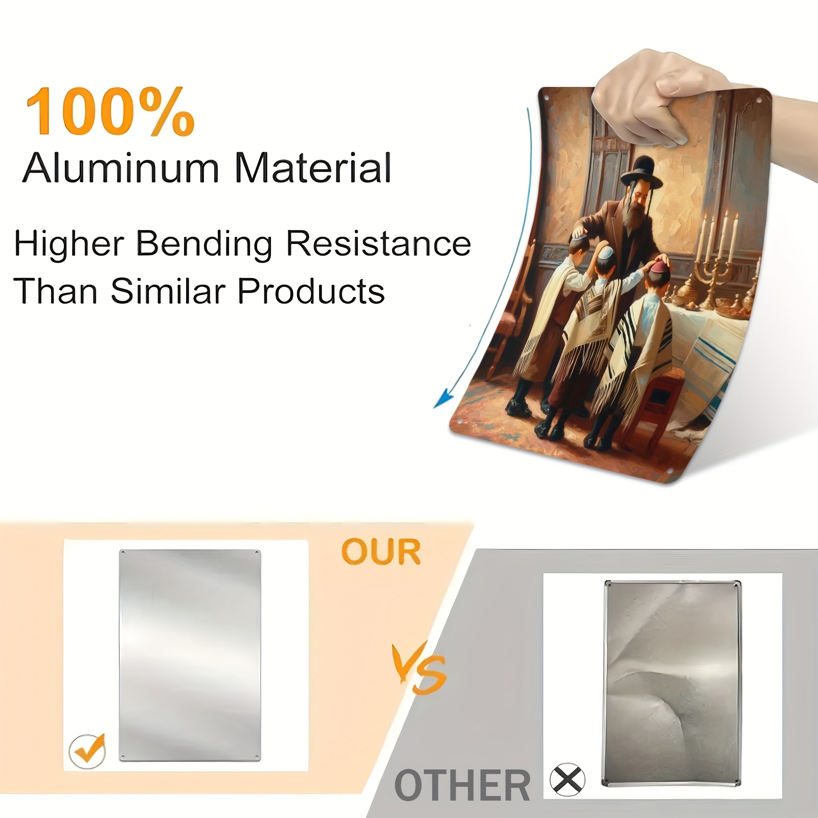 CIFBUY Seni Dinding Aluminium  - Home Decor In ulasan dan harga