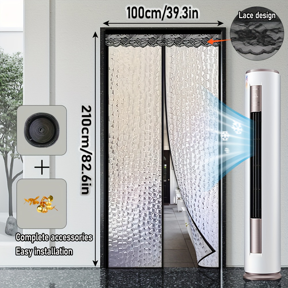 Tirai Pintu Termal EVA Magneti - Room Divider Screen ulasan dan harga