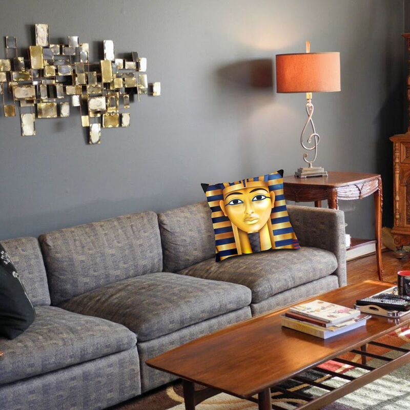 Sarung Bantal Lempar Kotak Raj - Home Decor Egypt ulasan dan harga
