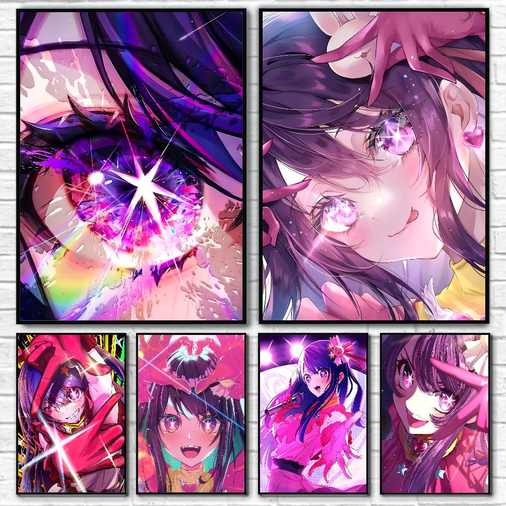 Poster Karakter Anime A-Ai H-H - Home Decor Ai Free ulasan dan harga