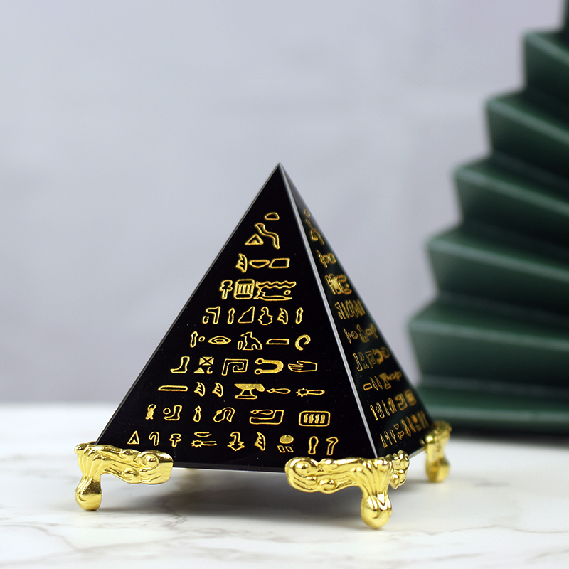 Kristal Mesir Model Piramida O - Home Decor Egypt ulasan dan harga