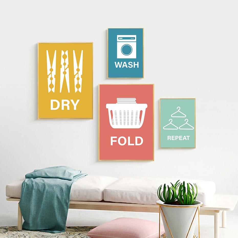 Dekorasi rumah ruang cucian Mo - Home Decor Quotes On Wall ulasan dan harga