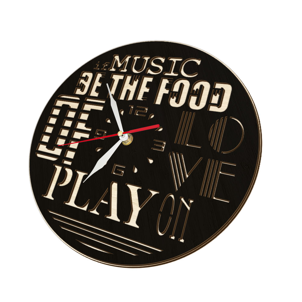 Jika Musik Adalah Makanan Cint - Home Decor Quotes On Wall ulasan dan harga