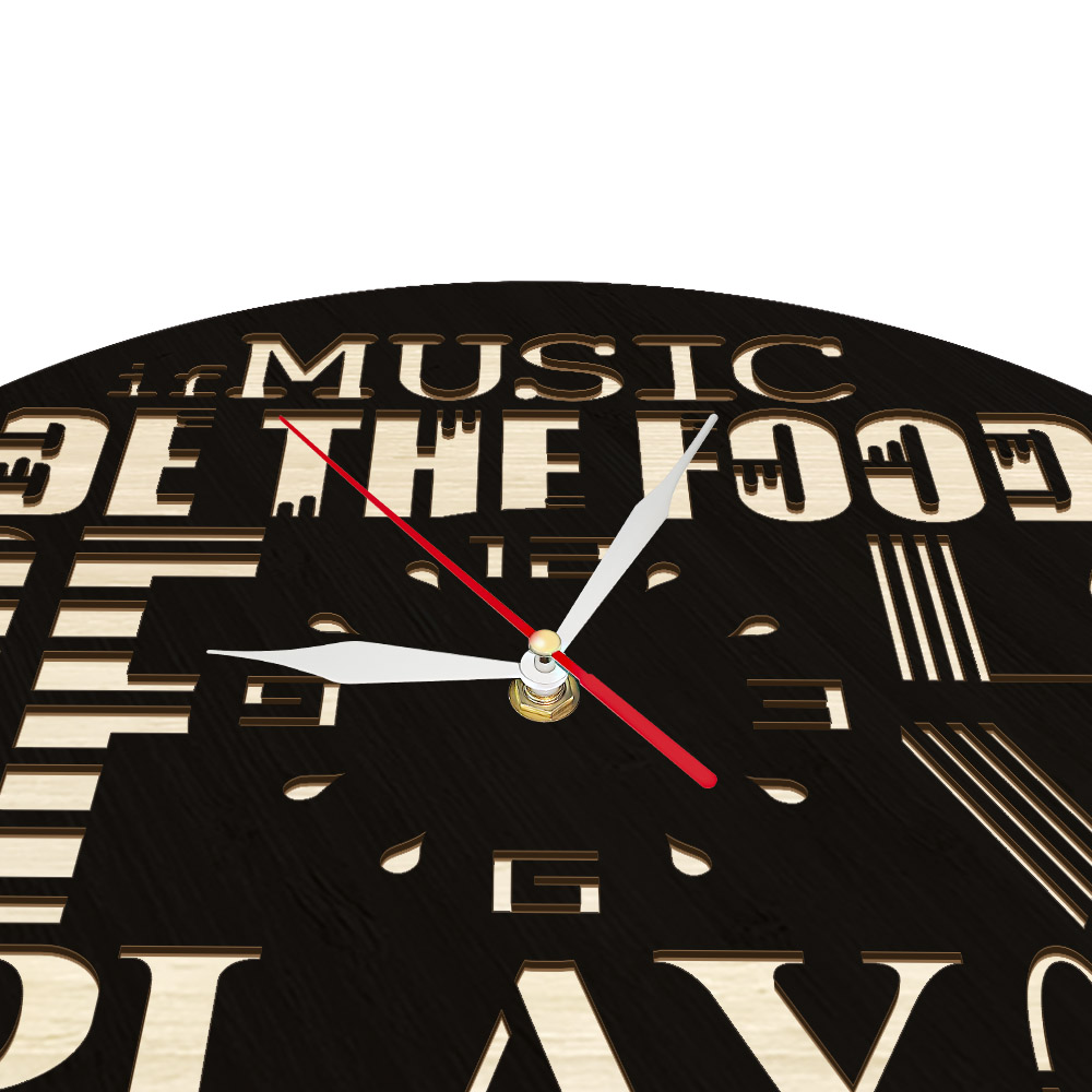 Jika Musik Adalah Makanan Cint - Home Decor Quotes On Wall ulasan dan harga