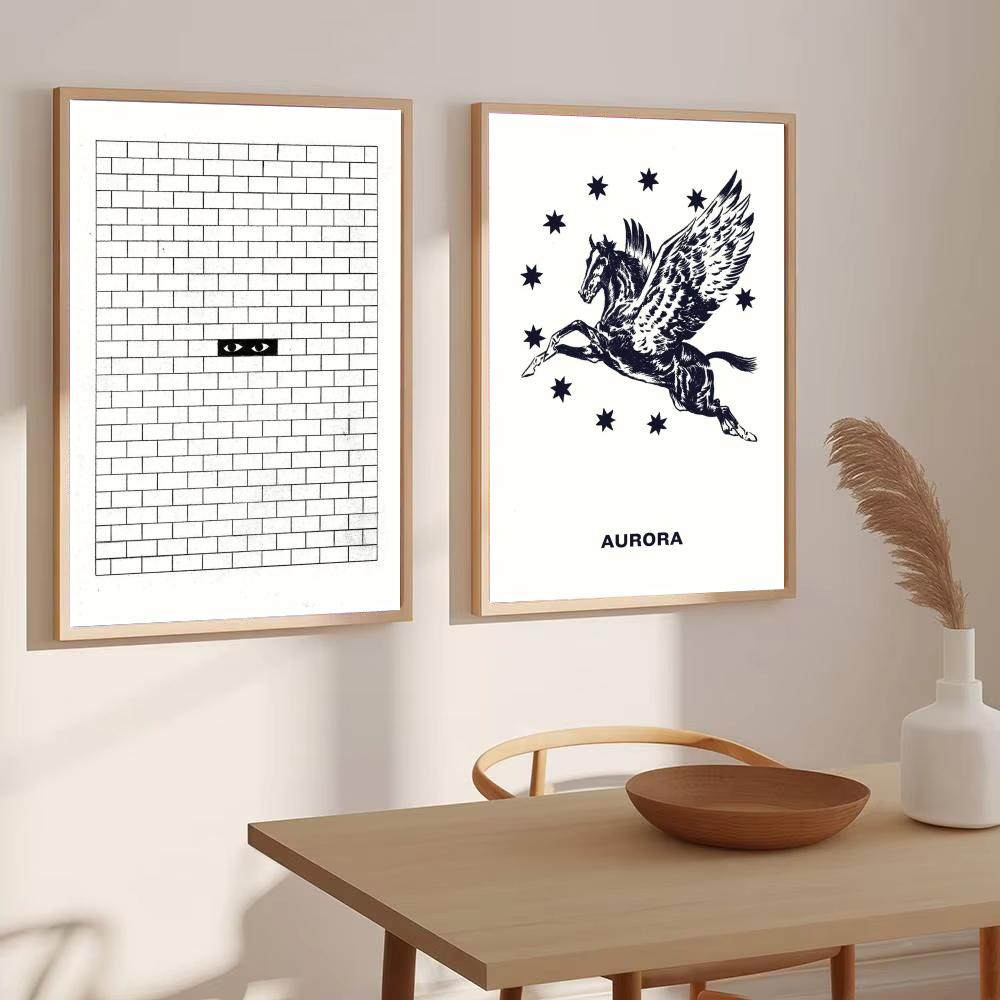 Lukisan Seni Kaligrafi Gaya Ja - Home Decor Japandi Style ulasan dan harga