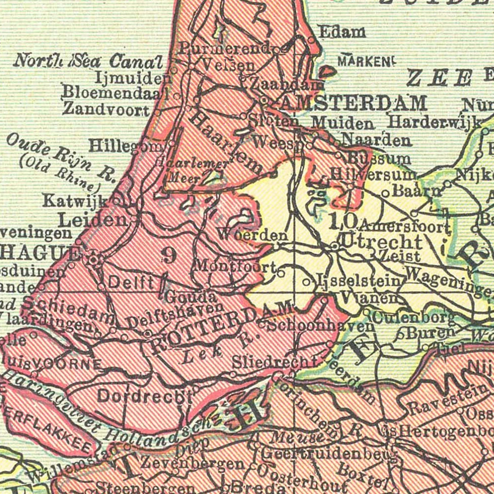42*59Cm The 1914 Belgia dan Be - Home Decor Netherlands ulasan dan harga
