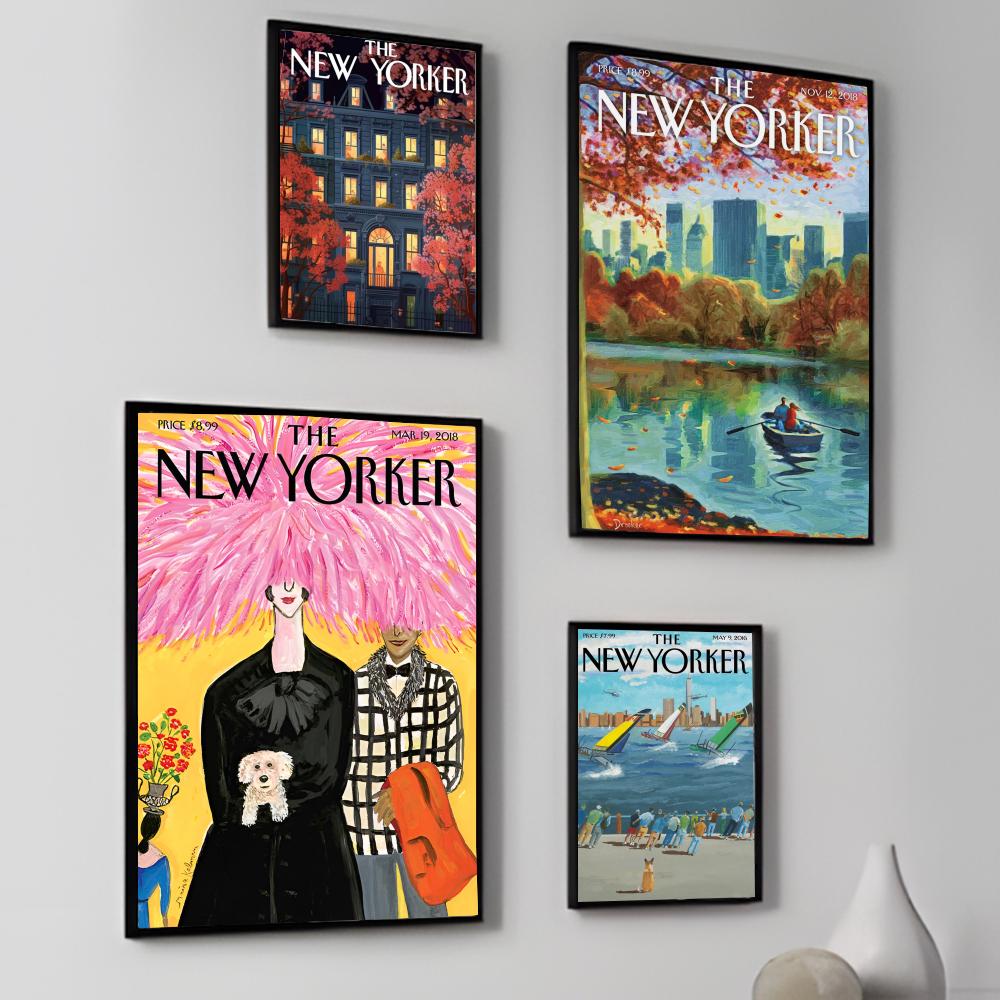 Poster Majalah New Y-Yorker St - Home Decor Magazine ulasan dan harga