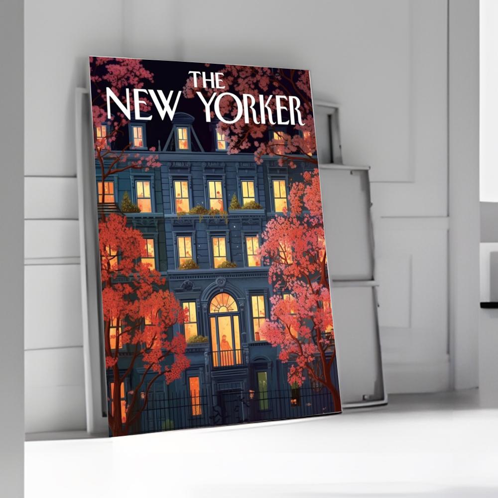 Poster Majalah New Y-Yorker St - Home Decor Magazine ulasan dan harga